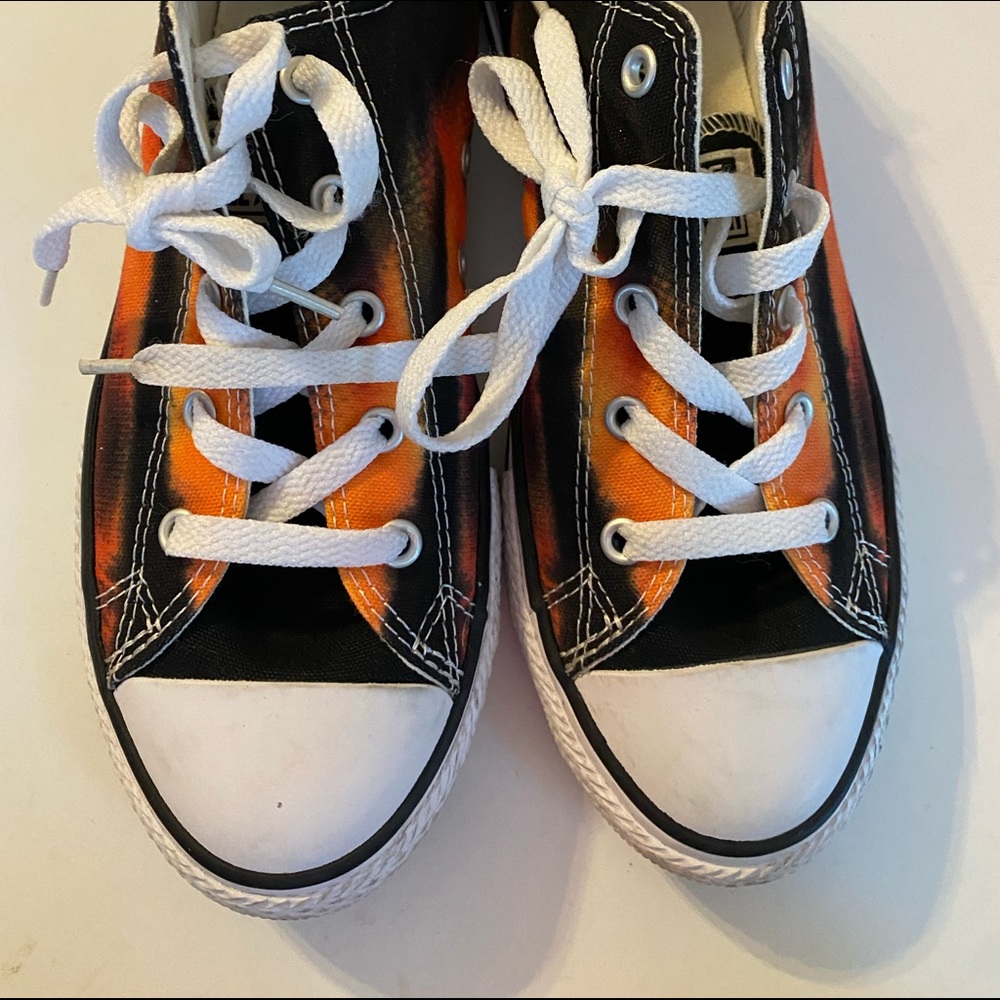 Converse flame print